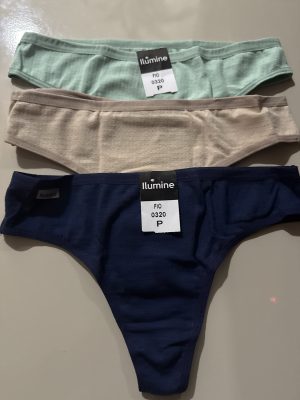 3 Fio Ilu oxigênio cores variadas TAM P