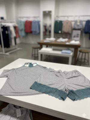 Short Doll Cinza Mescla